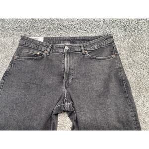 H&M Jeans Men's 36/32 Denim 5 Pockets Dark Wash Straight Leg Regular Fit